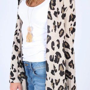 Luxe Leopard Cardigan